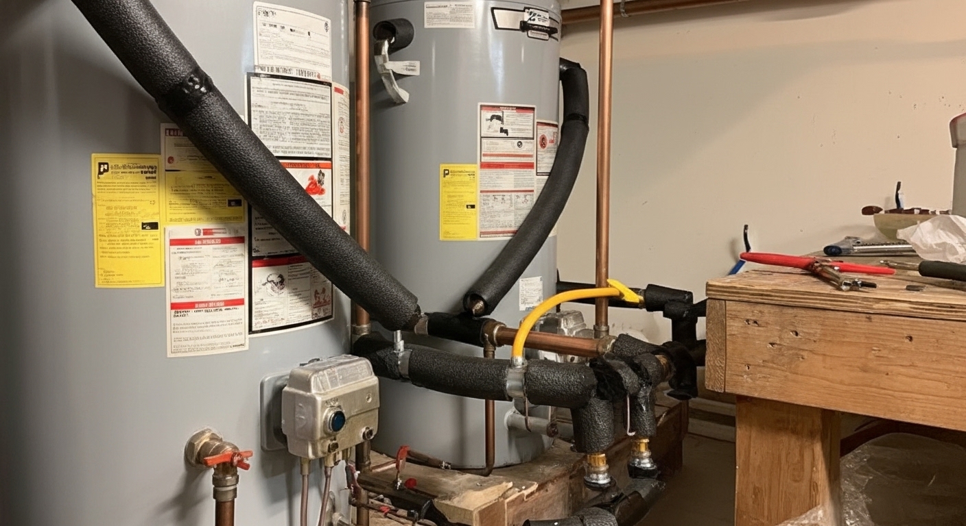 Water heater installation by Daniel's Water Heater Repair